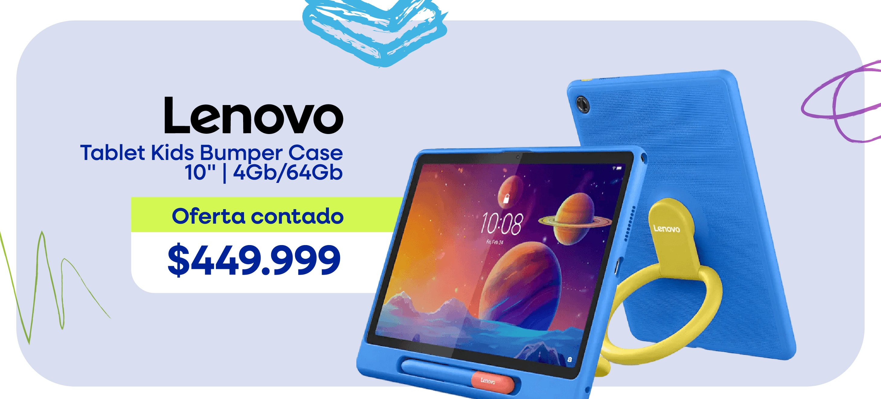 Lenovo Tablet Kids Bumper Case 10